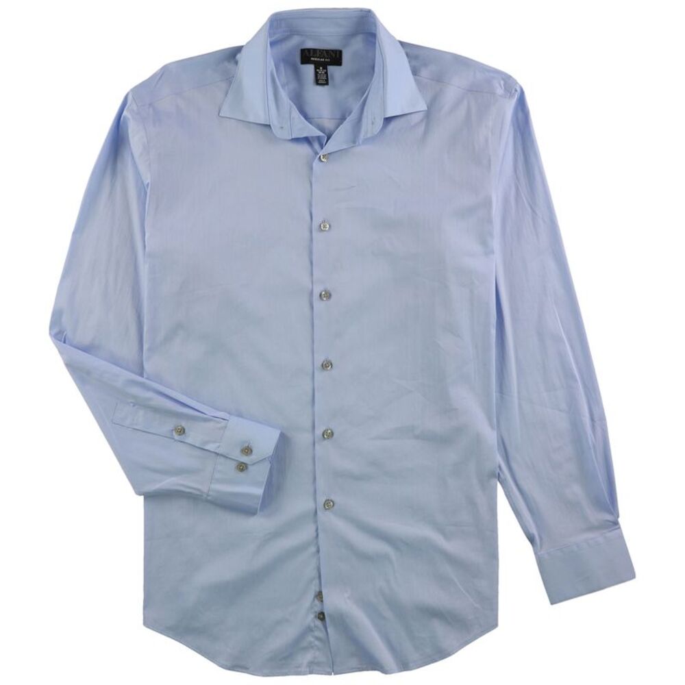 Alfani Boys 2-Way Stretch Performance Button Down Dress Shirt, NWT